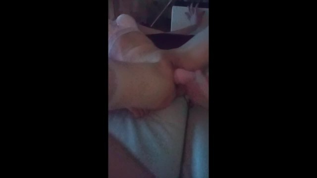 Guest is Tired of Fucking Slut Wife and Cuckold Jerks his Cock while he Sticks a Dildo in her Hole