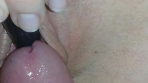 Poured cum on pussy