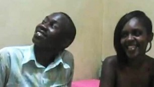 Cute African Couple SO SHY For First Time in Real Porn Video