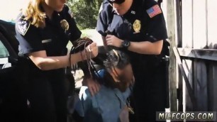 Police Officer Fucks Teen And Vintage Hairy Milf Black Artistry Denied